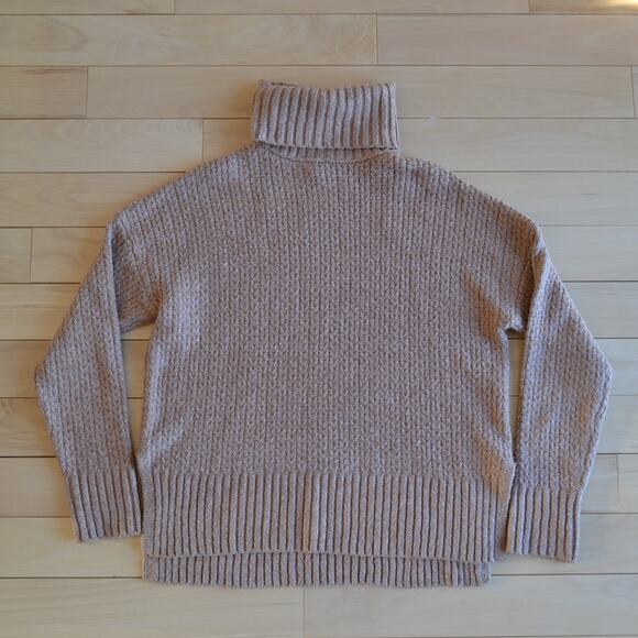 Cupcakes and Cashmere Turtleneck Sweater Brown Size Medium - Picture 1 of 4